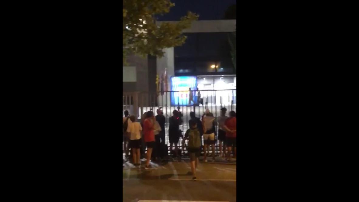 Spain: Barca fans call for resignation of club's president after news of Messi’s departure