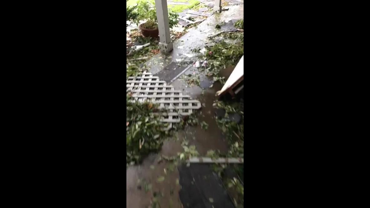 EE.UU.: Casas sufren grandes daños luego que huracán Laura tocara tierra en lago Charles
