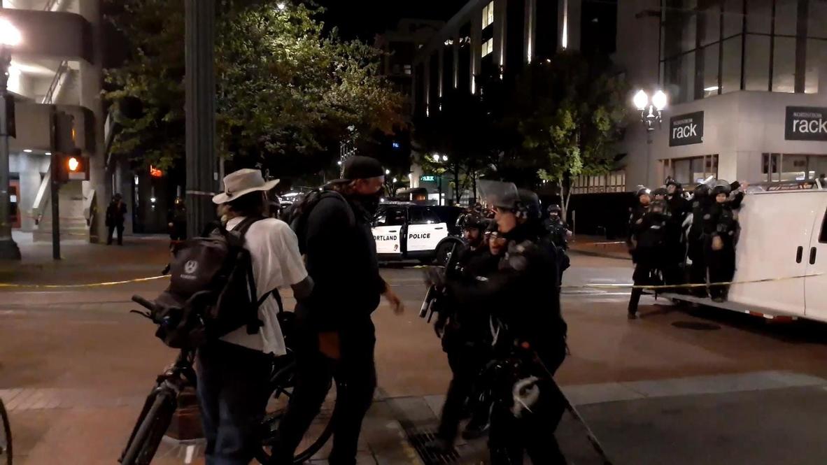 EE.UU.: Despliegue policial tras un tiroteo con muerto durante los enfrentamientos en Portland