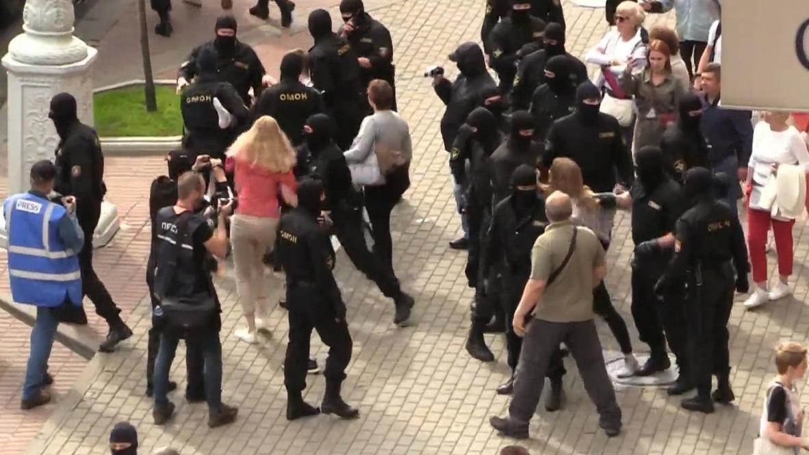 Bielorrusia: Detienen a 140 manifestantes en protesta contra el gobierno en Minsk