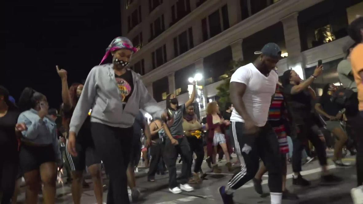 EE.UU.: Manifestantes protestan en Rochester tras la publicación del video del arresto de Daniel Prude
