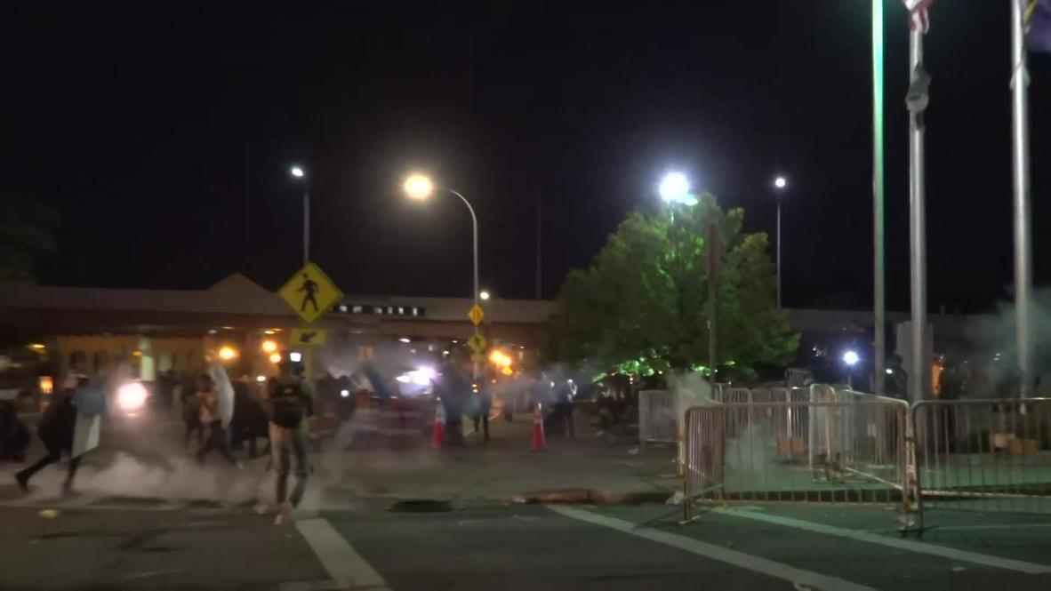 USA: Police use pepper bombs to disperse Rochester protesters