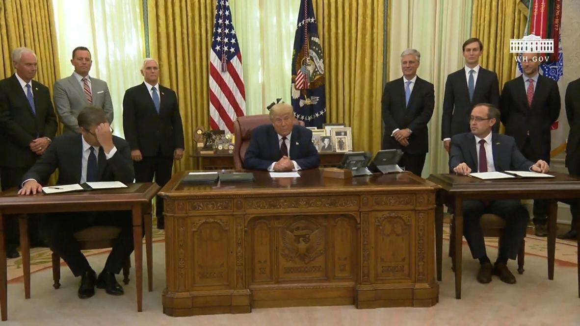 USA: Serbia's Vucic goes viral as he appears surprised at agreement to move embassy to Jerusalem