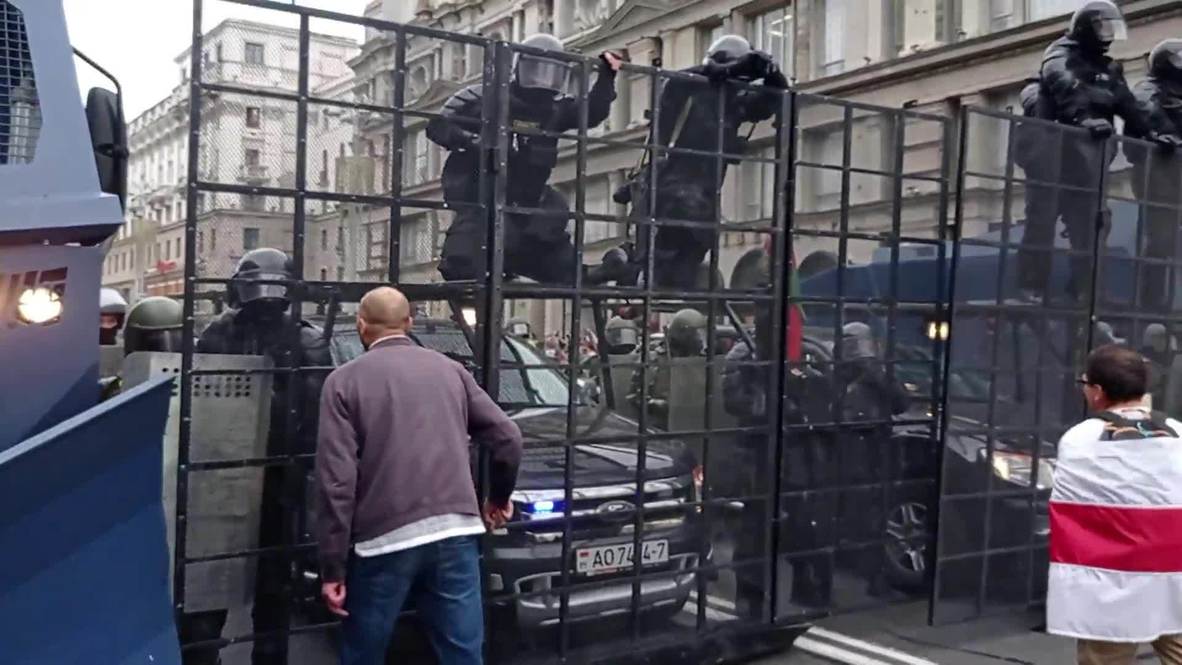 Bielorrusia: Cientos de detenidos en todo el país tras jornada de protestas contra Lukashenko
