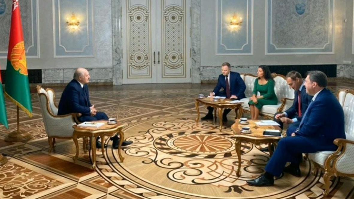 بيلاروس: لوكاشينكو يتحدث إلى وسائل الإعلام الروسية