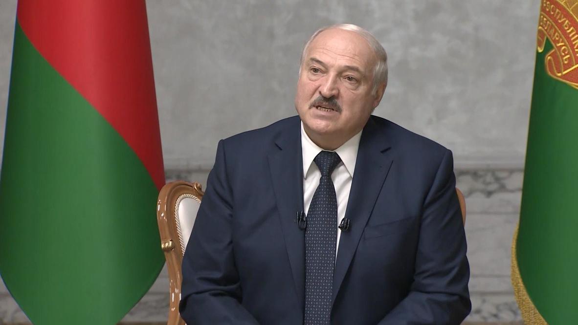 Belarus: Lukashenko discusses ongoing unrest with Russian journalists *TEASER*