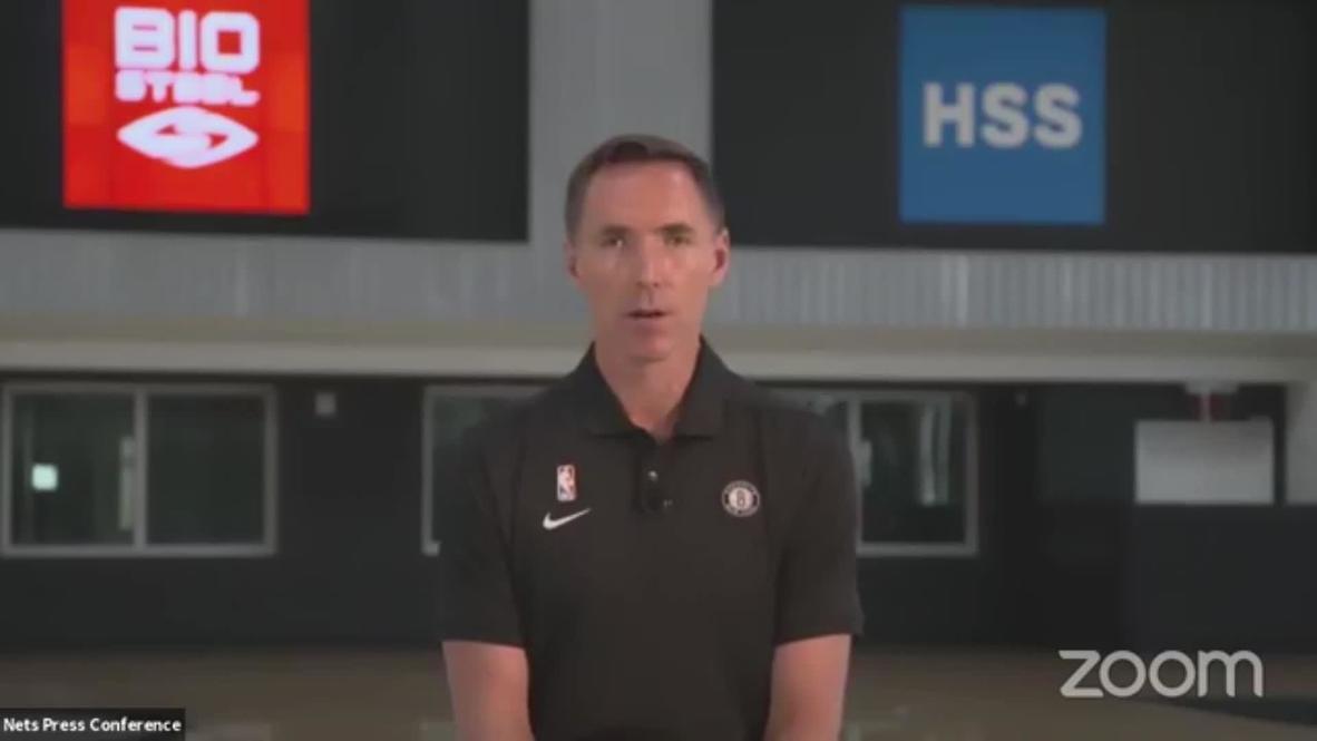 USA Brooklyn Nets new head coach Steve Nash admits he 'did skip the line' Video Ruptly