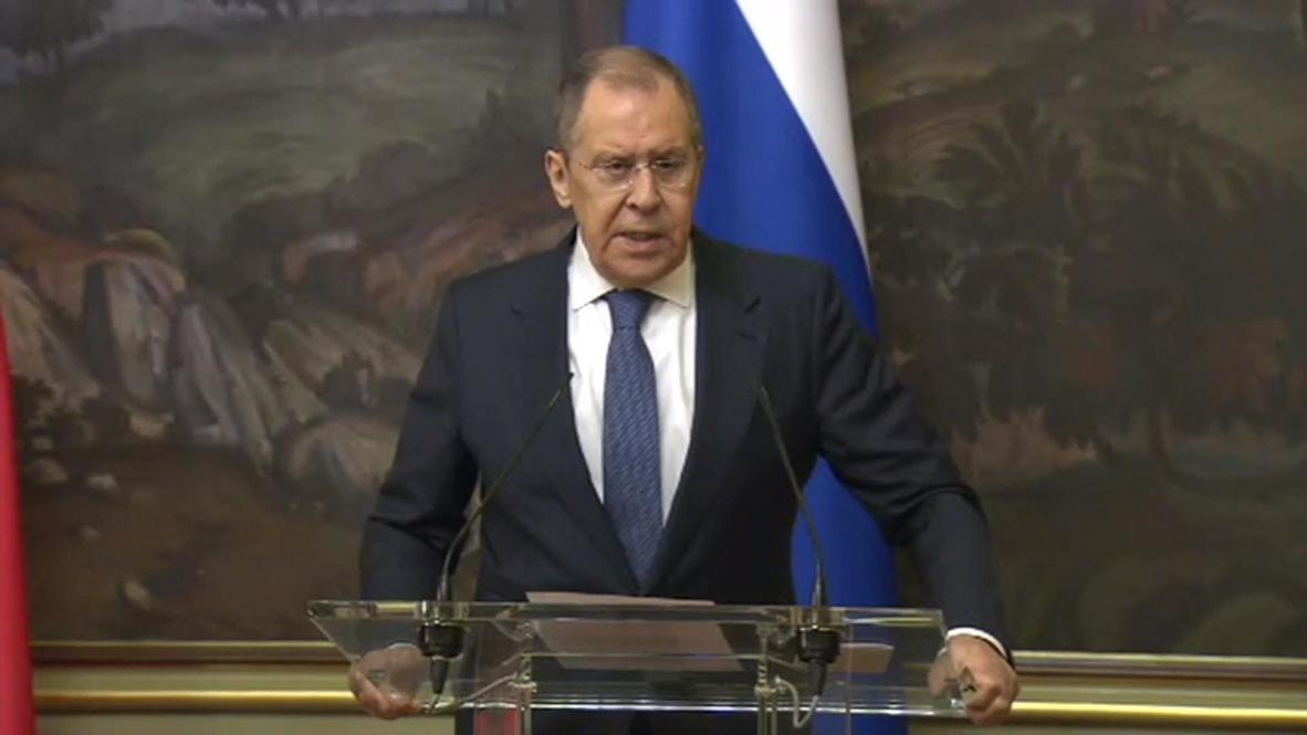 Russia: Lavrov reiterates Moscow’s request for data on Navalny case