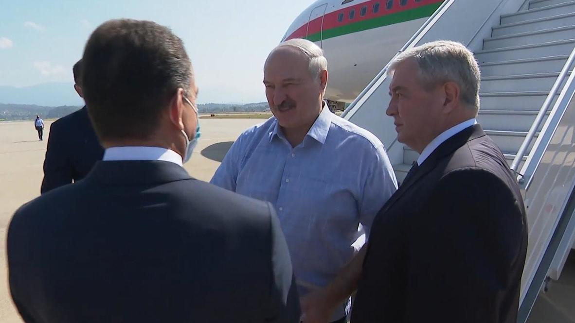 Россия: Лукашенко прибыл в Сочи для переговоров с Путиным в формате тет-а-тет