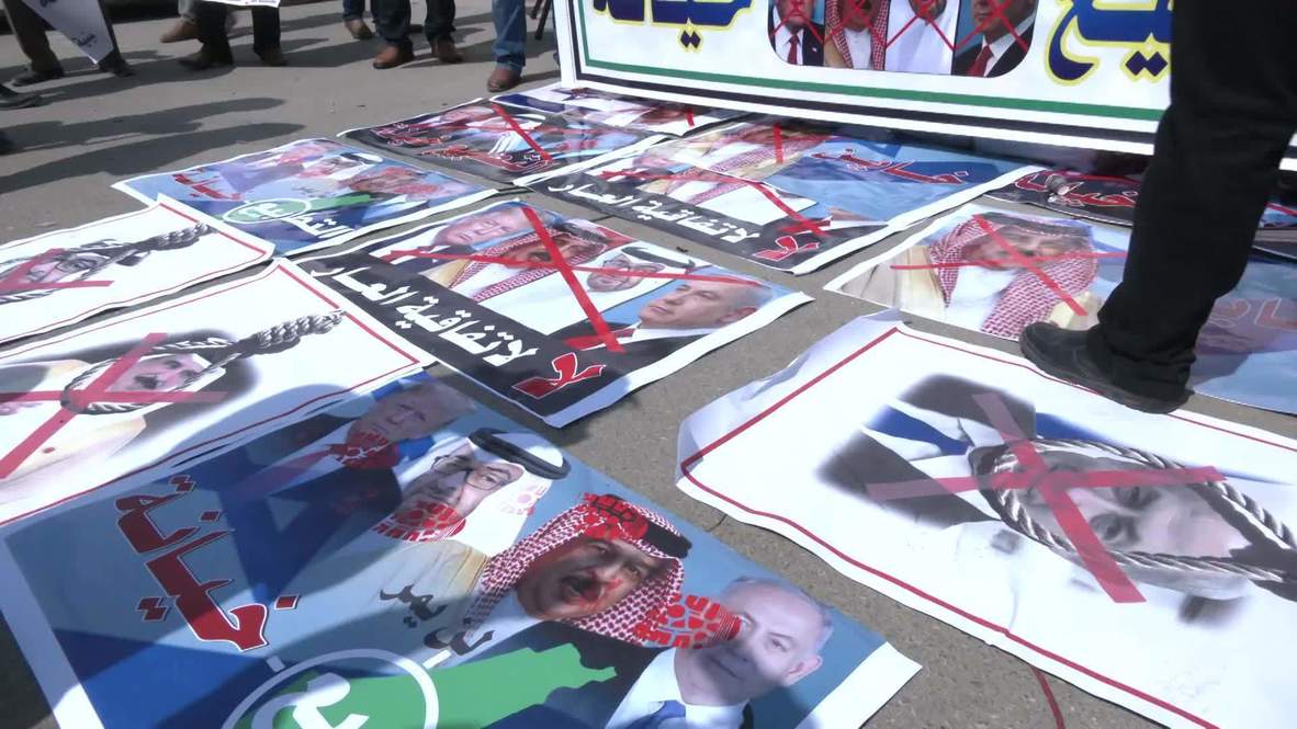 State of Palestine: Protest against Bahrain-UAE-Israel deal held in Gaza