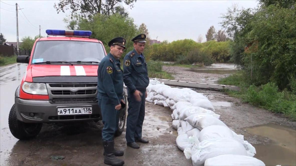 Россия: Сотрудники МЧС проводят мониторинг паводковой обстановки в Иркутской области