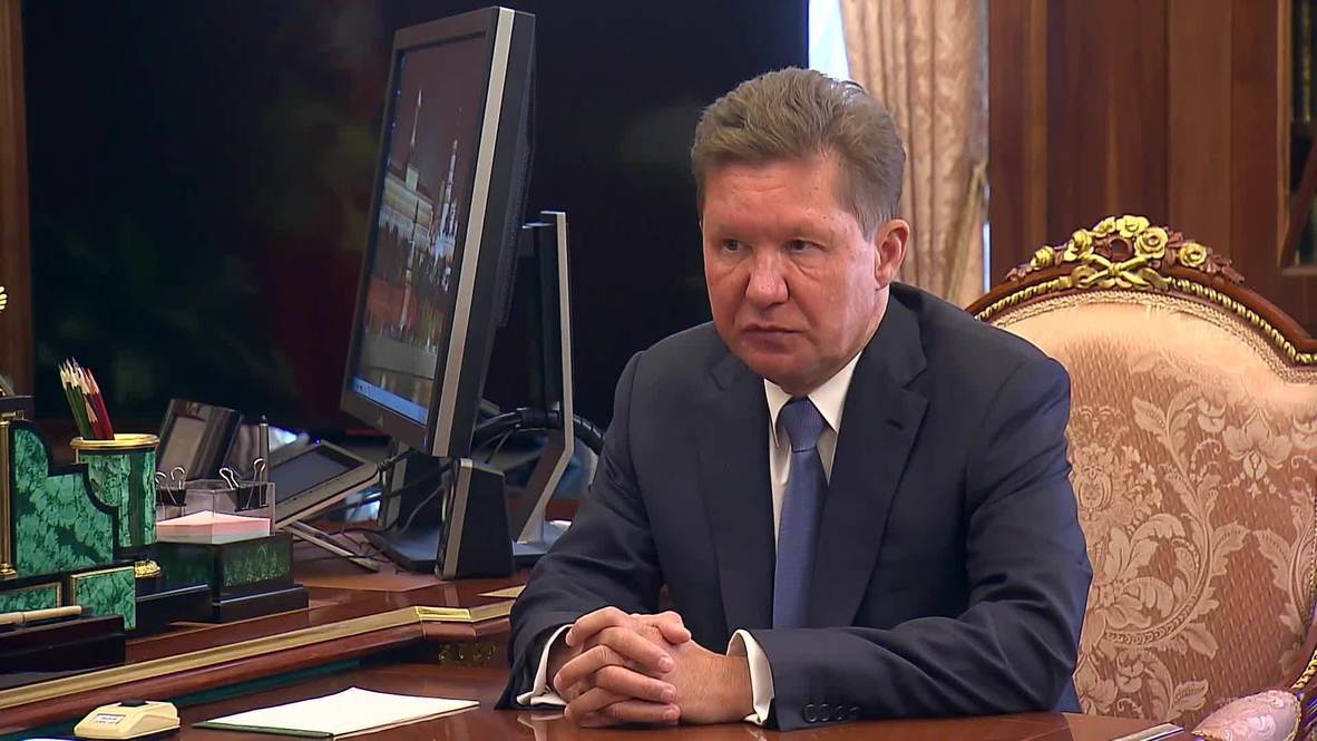 Россия: Глава "Газпрома" Миллер доложил Путину о подготовке к отопительному сезону