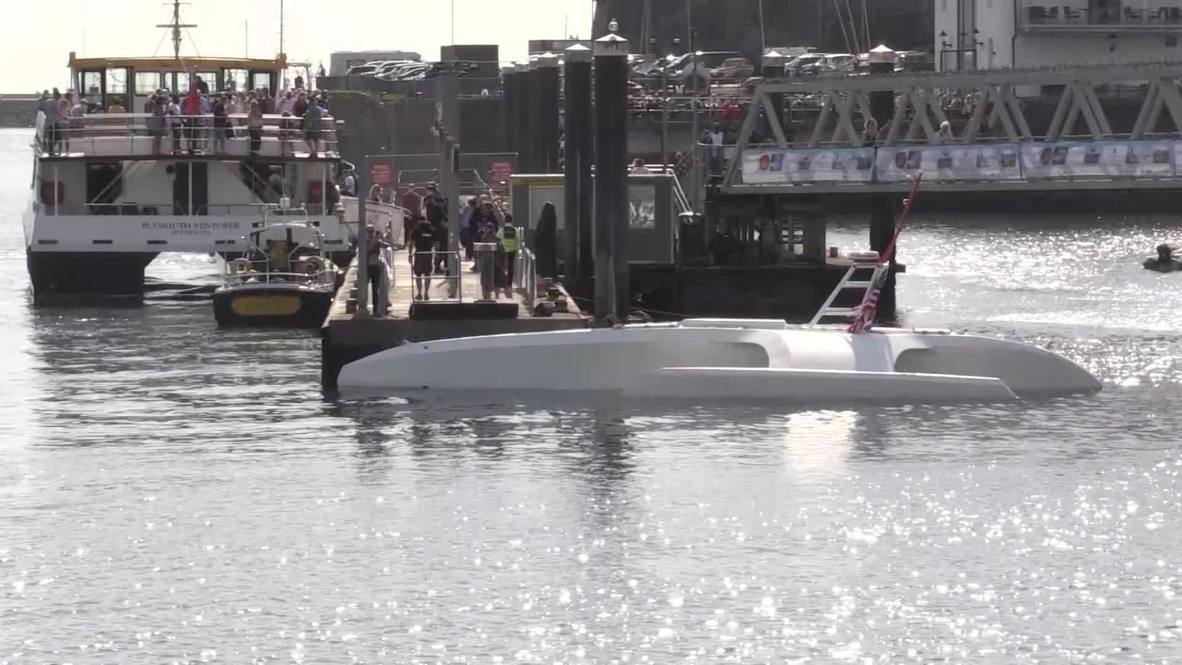 UK: Mayflower Autonomous Ship prepares for journey on 400th anniv. of original Mayflower voyage