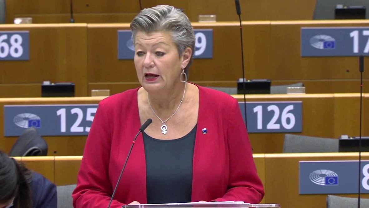 Belgium: 'There can be no more Morias' - EU Commissioner Johansson on refugee crisis