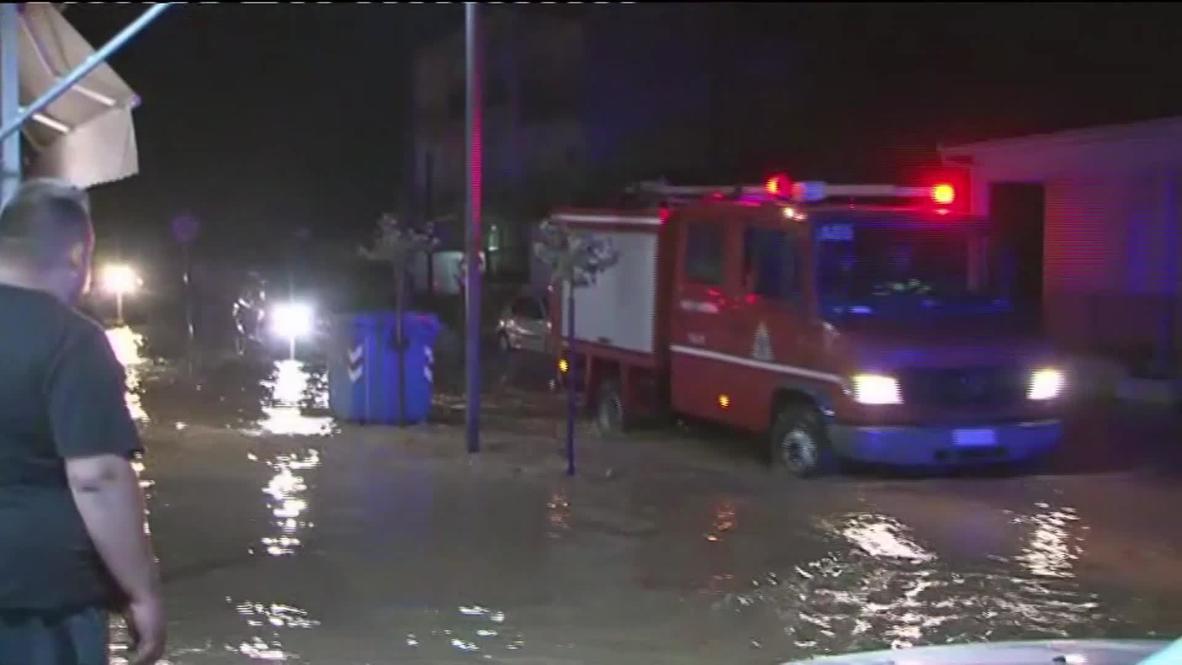 اليونان: قتيلان على الأقل وفقدان شخص جراء ضرب العاصفة يانوس للساحل الغربي