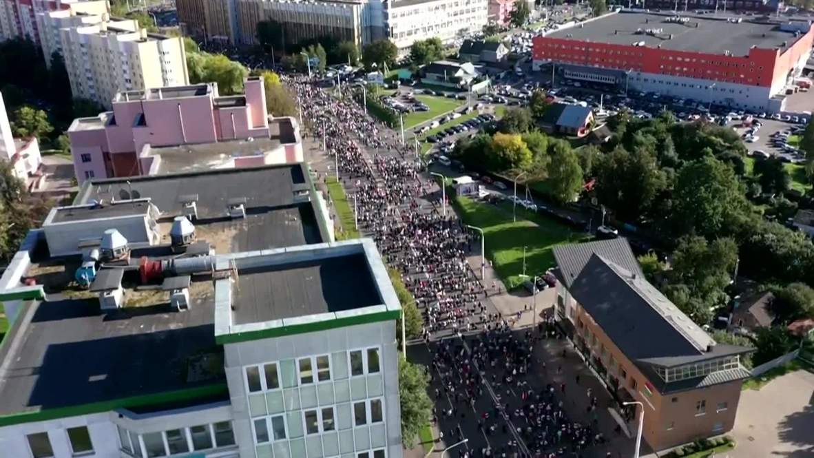 Белоруссия: Митинг оппозиции в Минске сняли с воздуха