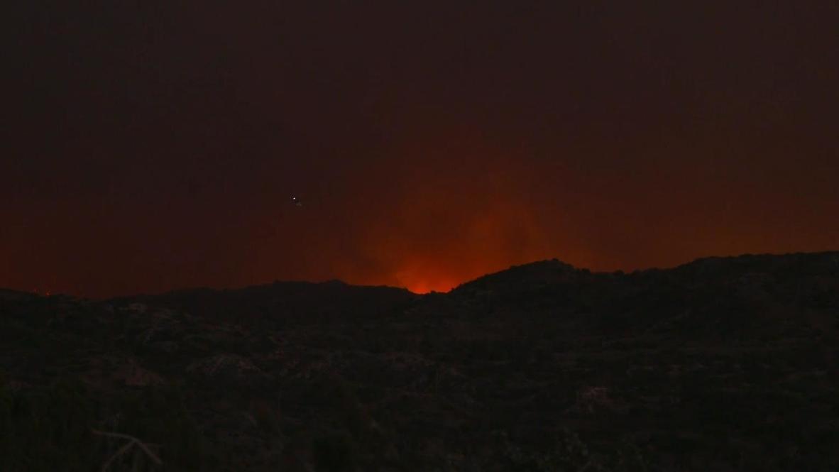 USA: Evacuation ordered in Juniper Hills as Bobcat Fire smoke engulfs area