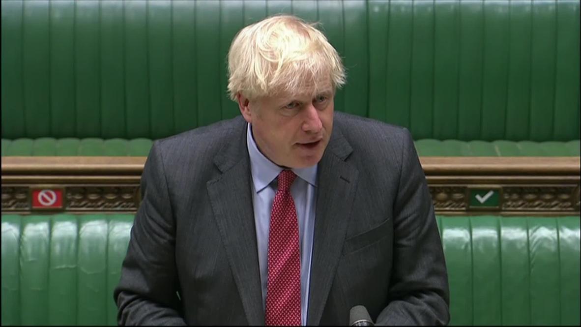 Reino Unido: "Hemos llegado a un peligroso punto de inflexión"- Johnson anuncia nuevas restricciones por covid-19