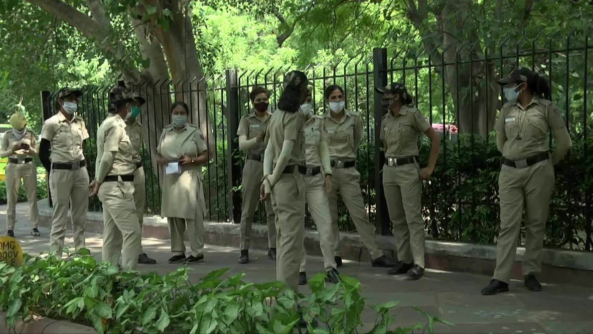 India: Dozens gathered in New Delhi to demand wage increase and better working conditions