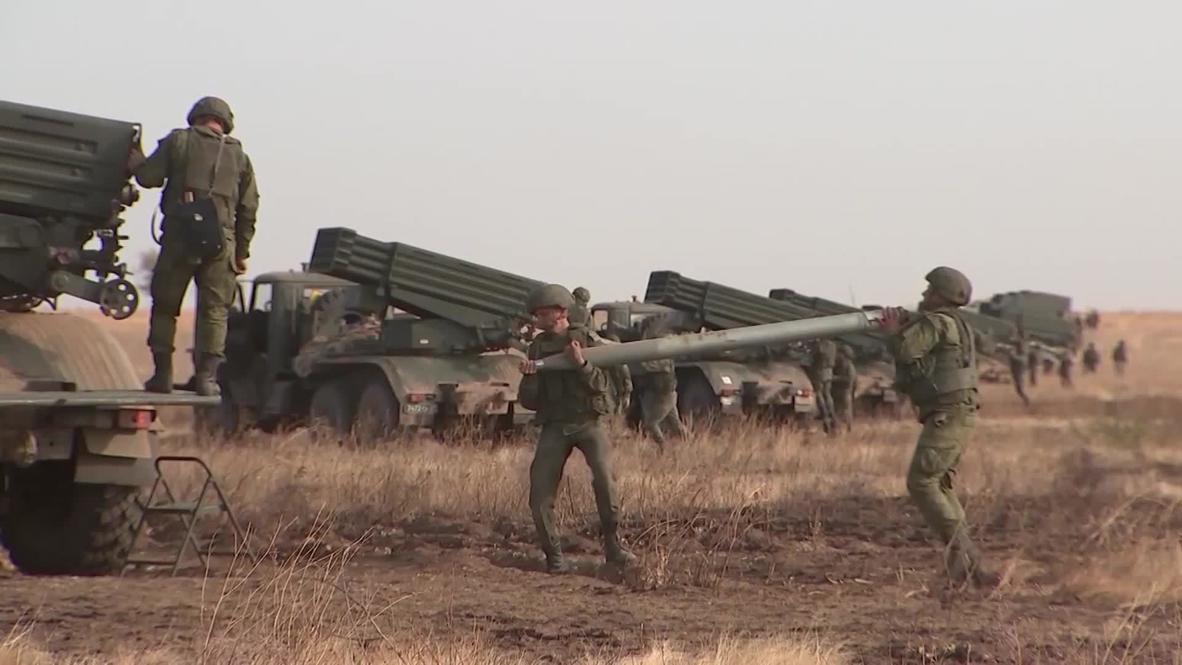 Россия: "Торнадо-Г" уничтожили условного противника на учениях "Кавказ - 2020"