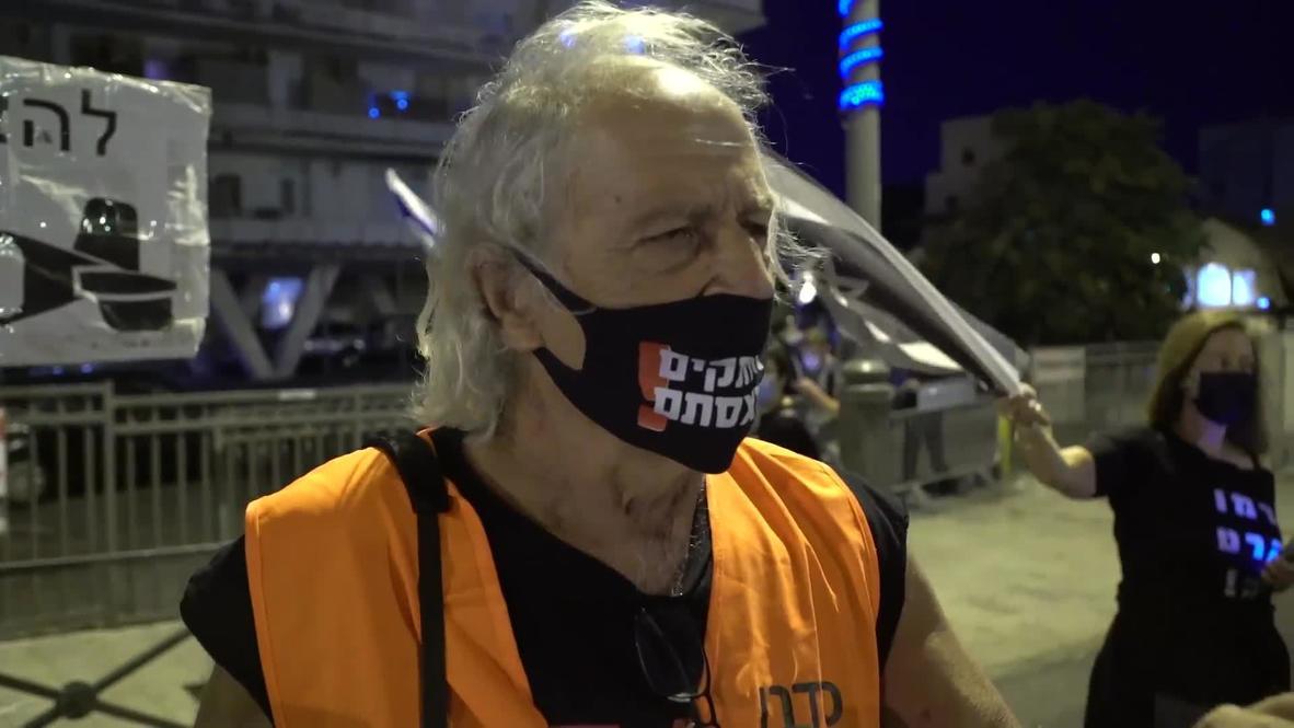 Israel: Several detained at anti-Netanyahu protest in Jerusalem