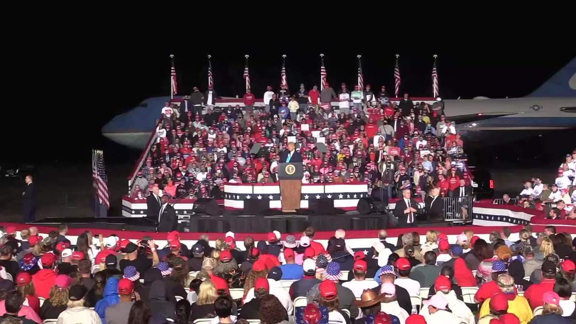 USA: Trump praises his Supreme Court nominee at Pennsylvania rally
