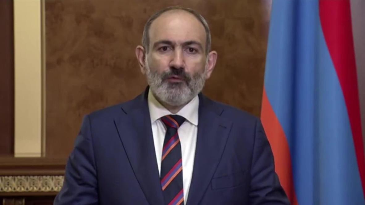Армения: Мы предпримем все необходимые меры для принуждения противника к миру - Пашинян в обращении к нации