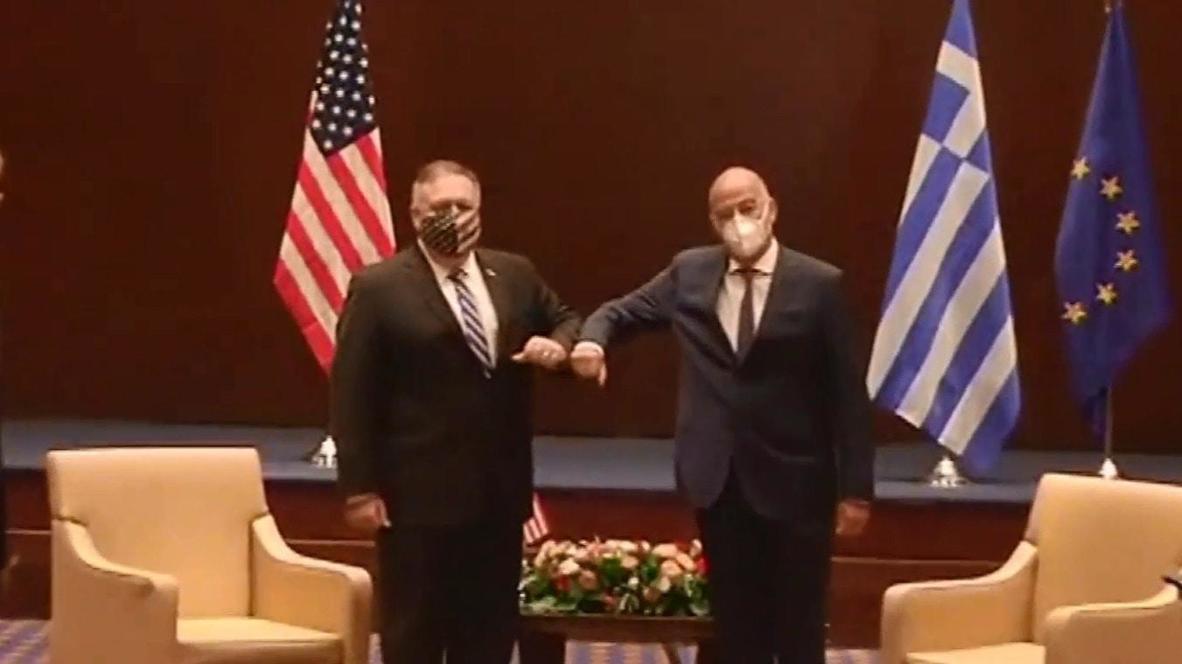 Greece: Pompeo and Greek counterpart discuss eastern Mediterranean tensions