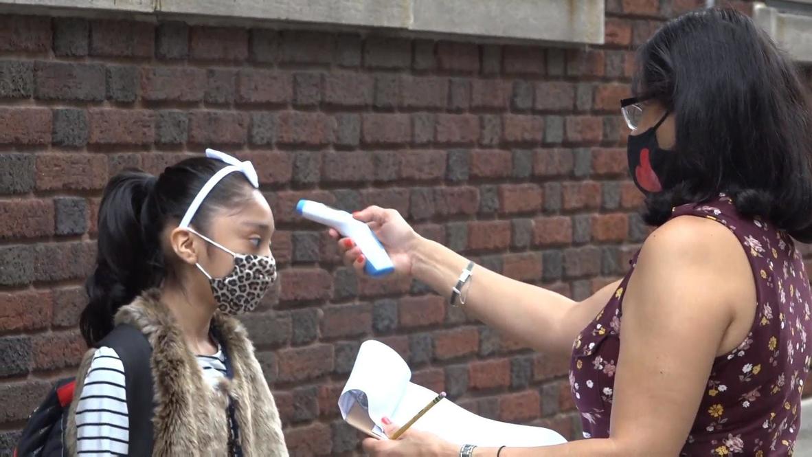 EE.UU.: Reabren las escuelas primarias en Nueva York con medidas preventivas contra el covid-19