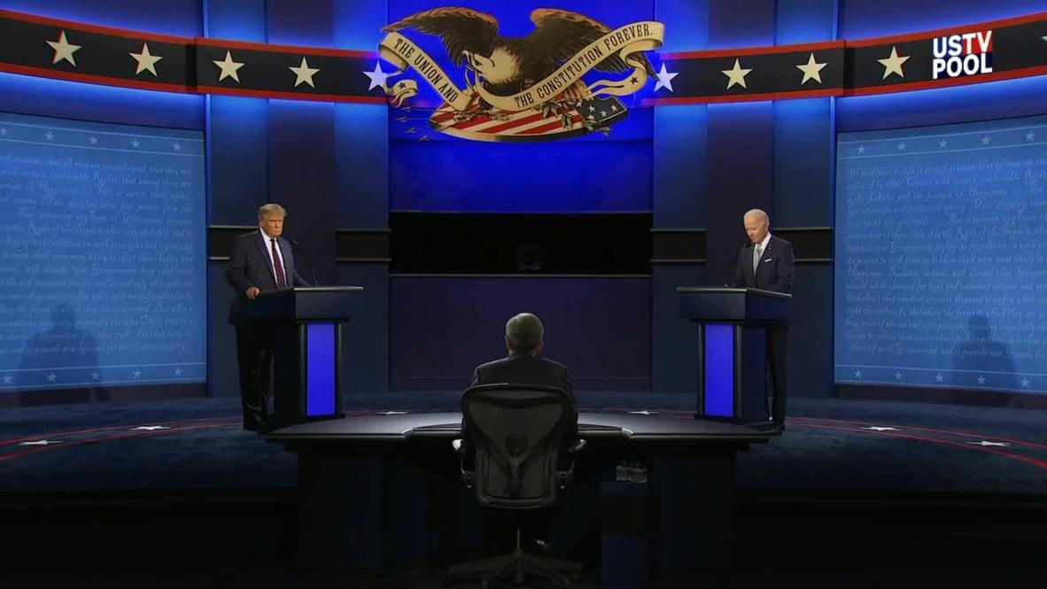EE.UU.: Biden califica a Trump de "payaso" durante el debate