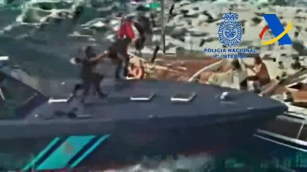 España: Policía incauta 35 toneladas de hachís en el mayor golpe al narcotráfico marítimo en España