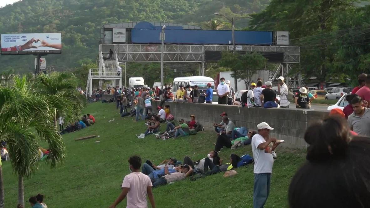 Honduras: Comienza una nueva caravana de migrantes en plena pandemia