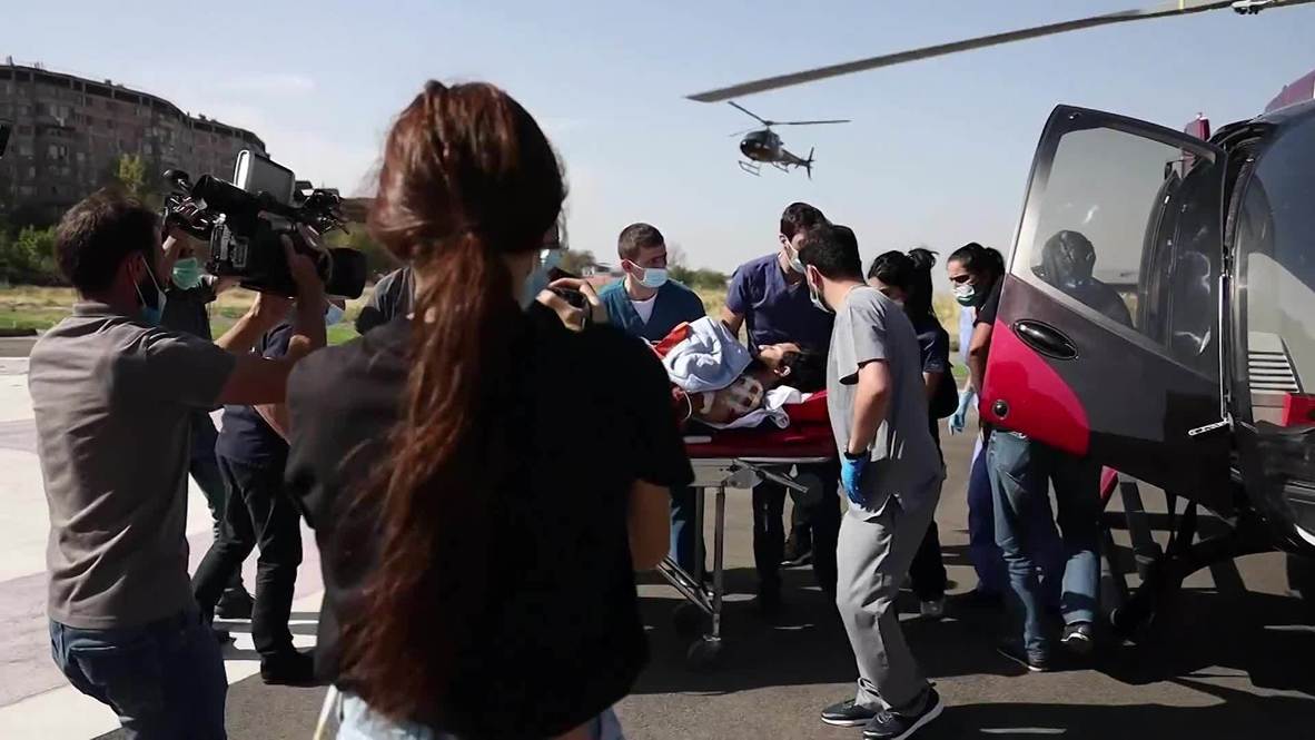 Armenia: French journalists wounded in Nagorno-Karabakh arrive in Yerevan