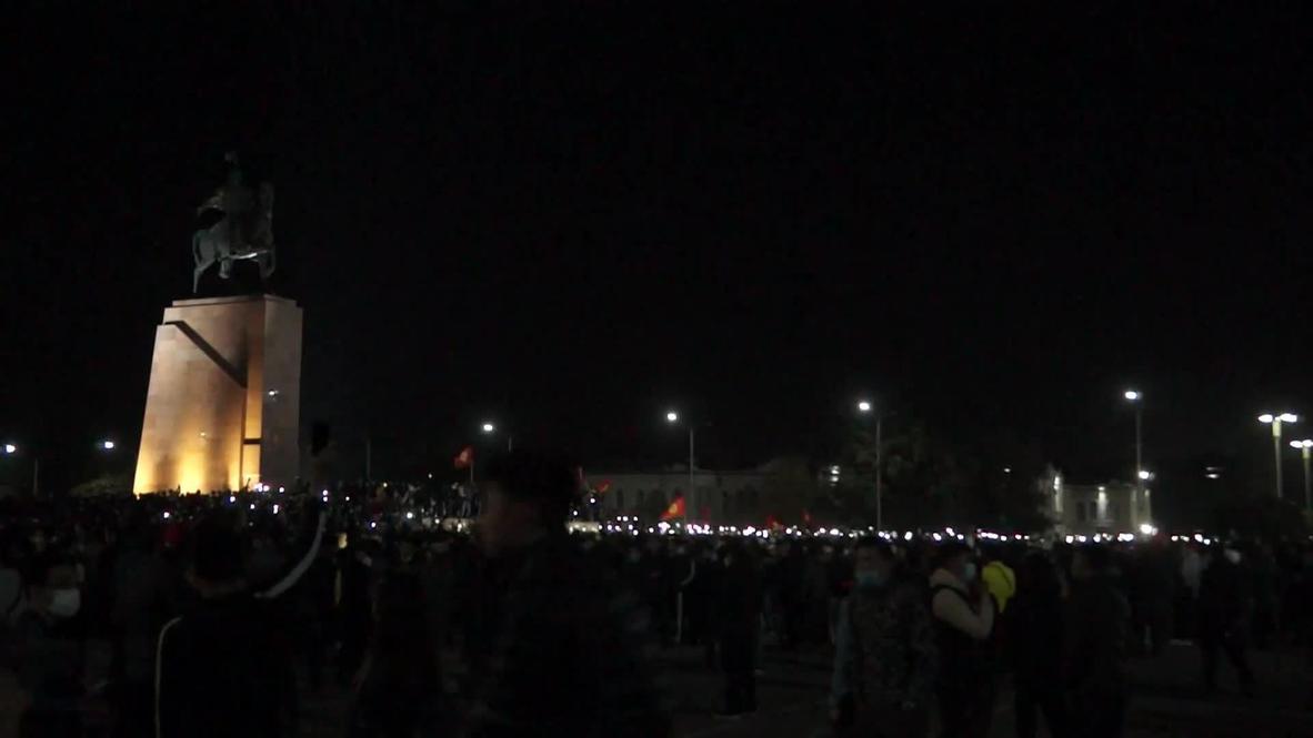 Kyrgyzstan: Clashes erupt during Bishkek protest over election results
