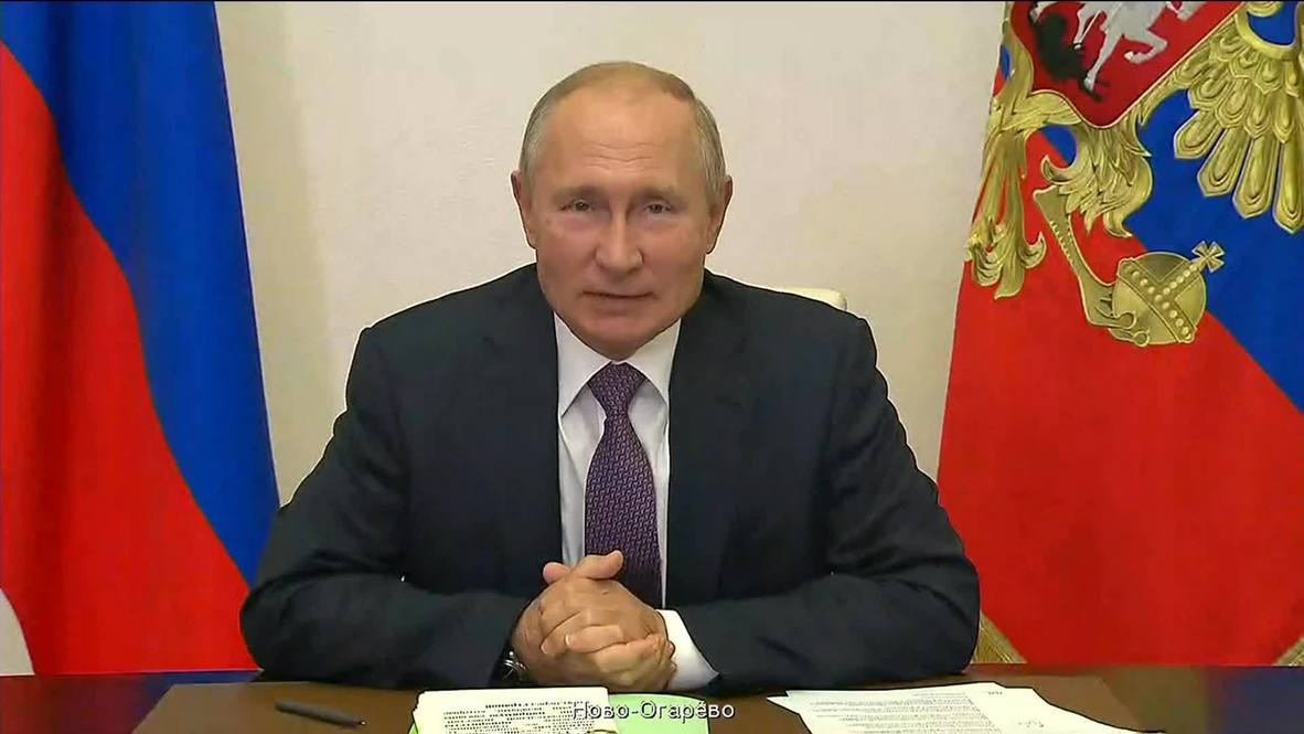 Россия: Путин сообщил о не отступившей угрозе коронавируса