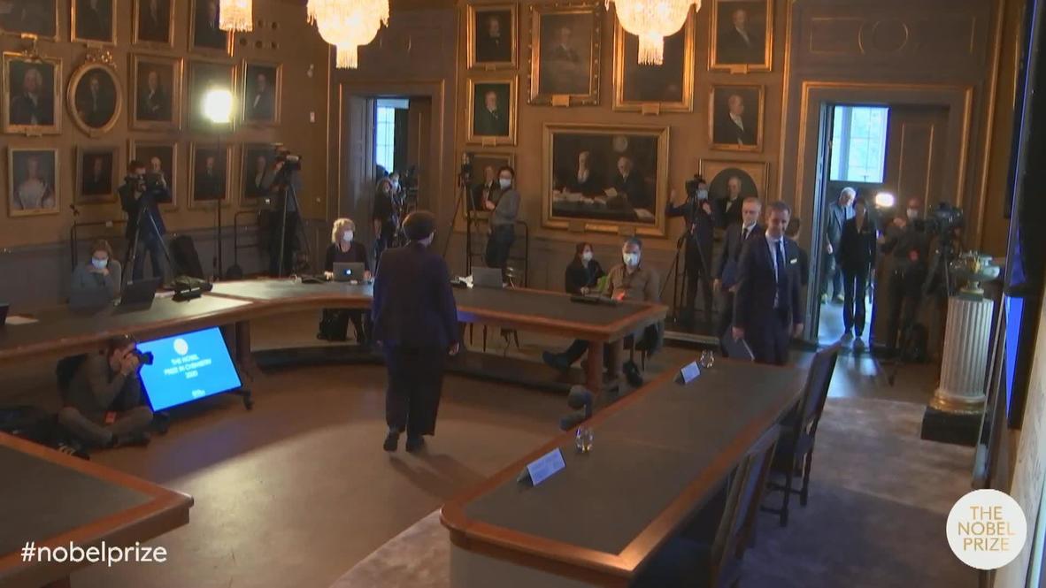 Sweden: Nobel Prize in Chemistry awarded to 'genetic scissors' creators