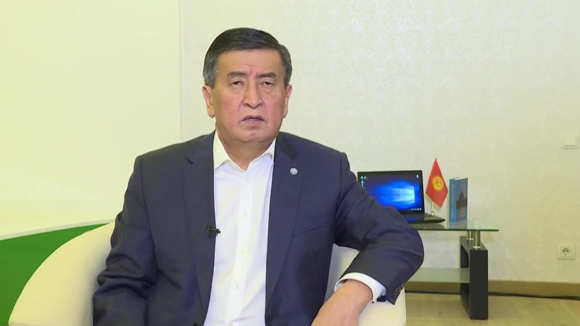 Kyrgyzstan: President Jeenbekov says will do ‘everything’ to solve political crisis