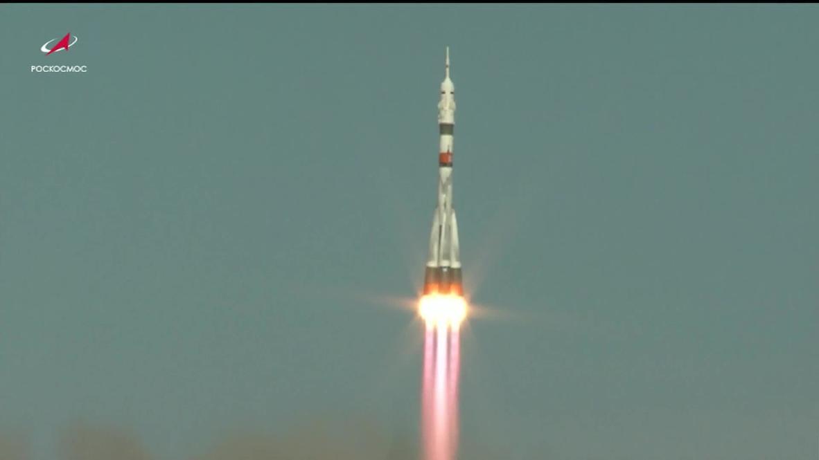 Kazakhstan: ISS Expedition 64 lifts off from Baikonur