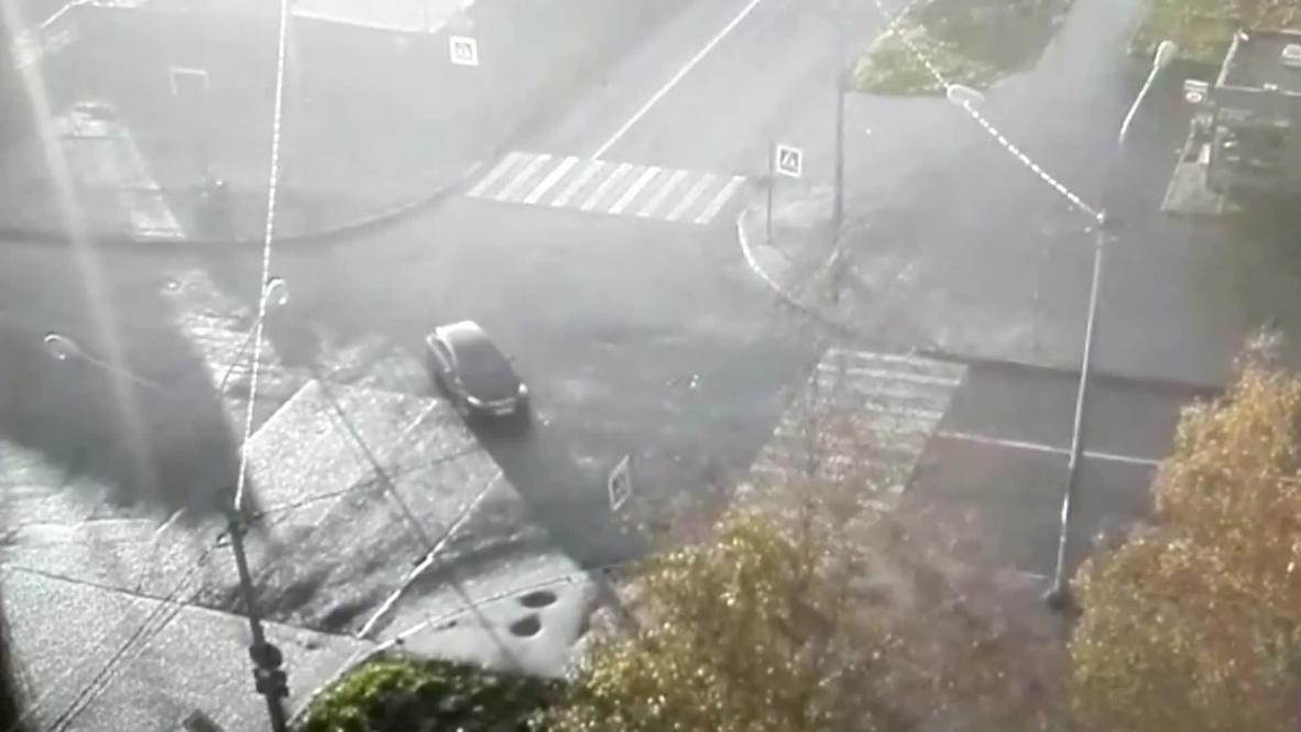 Россия: В Петербурге автобус с детьми попал в ДТП