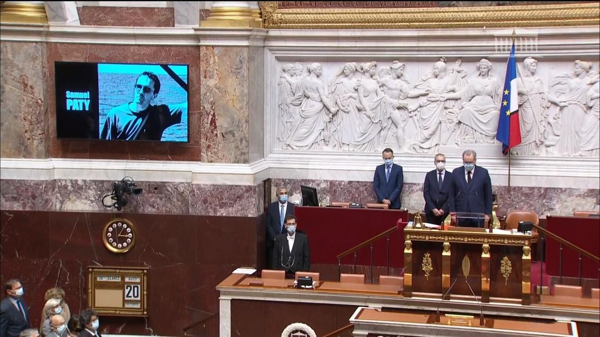 فرنسا: الجمعية الوطنية تؤبّن المعلم صامويل باتي