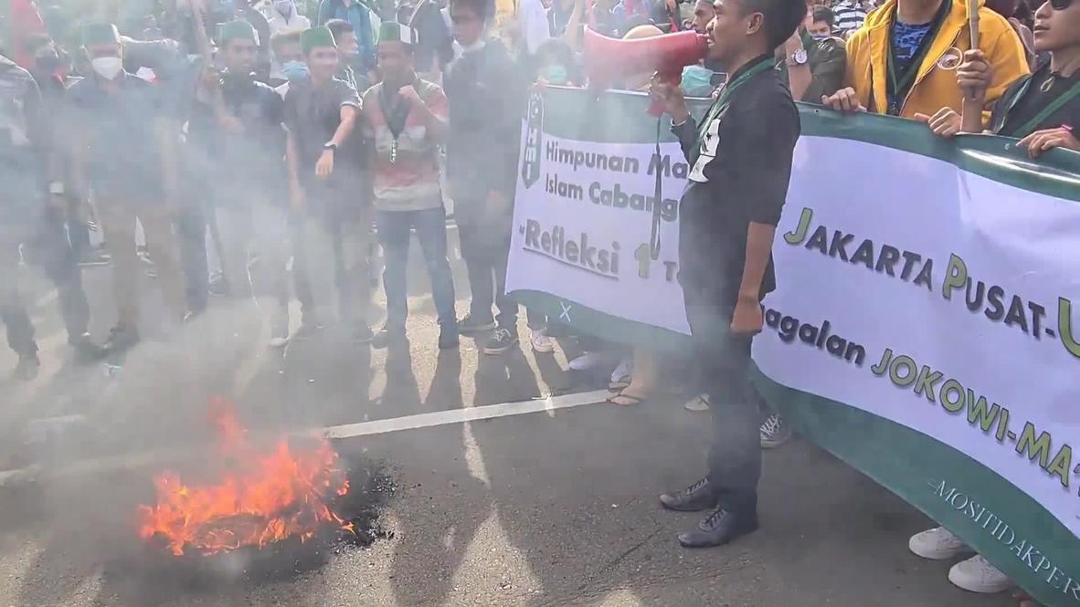 Indonesia: Students and workers take to Jakarta streets to protest new labour law