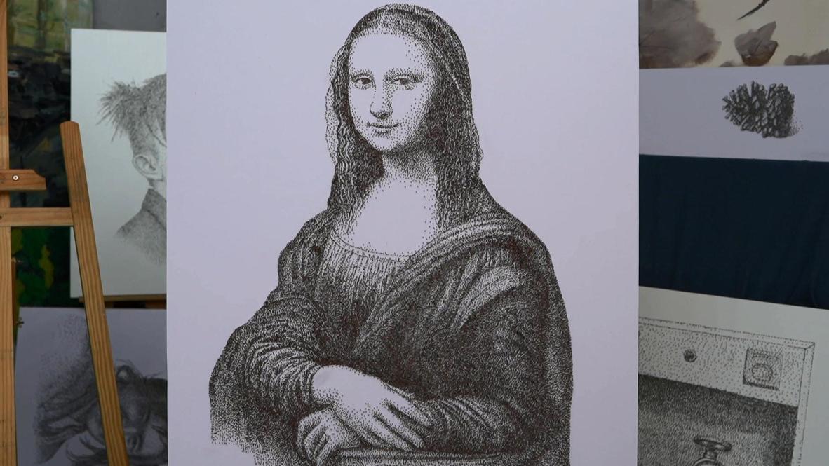 China: Artista usa miles de clavos para crear impresionantes retratos