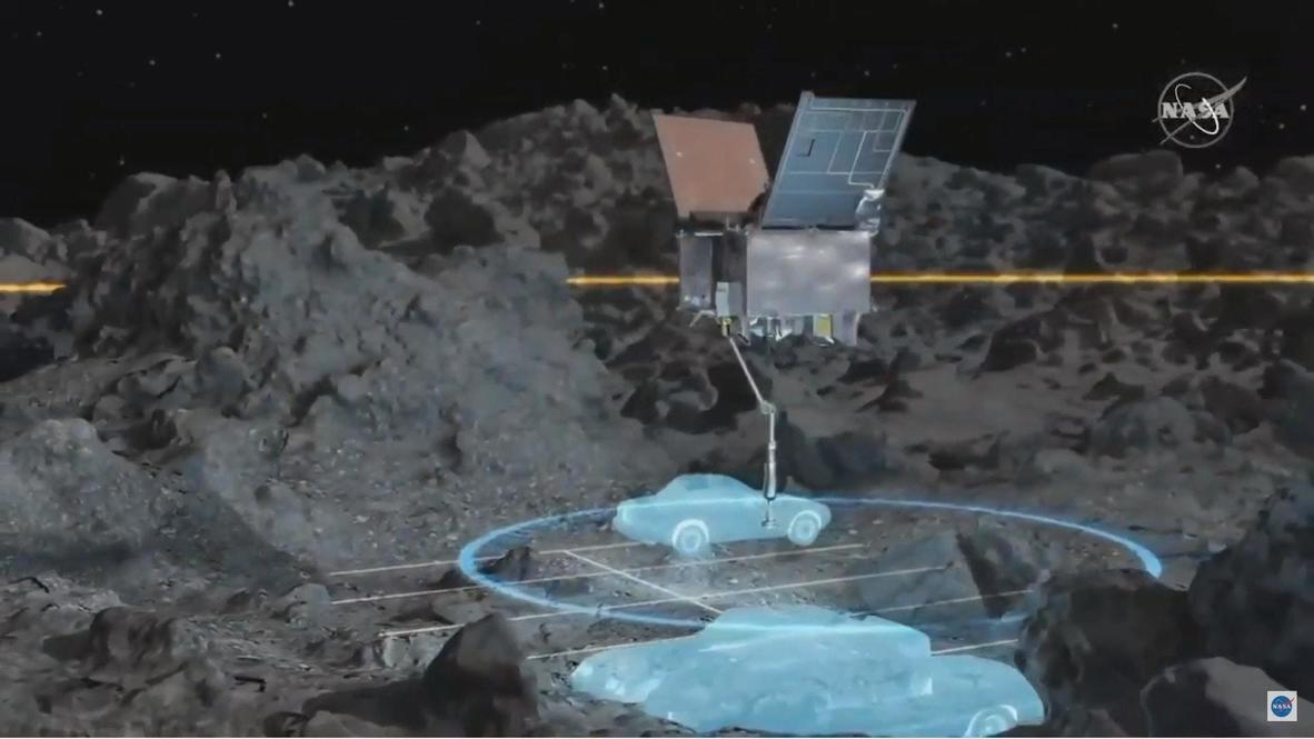 EE.UU.: Una nave espacial de la NASA toca la superficie de un asteroide en una operación histórica