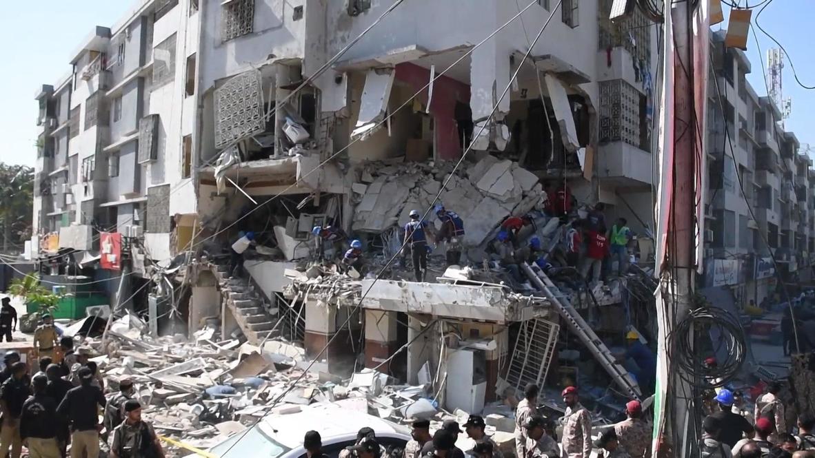Pakistan: Several killed and injured in explosion at Karachi building