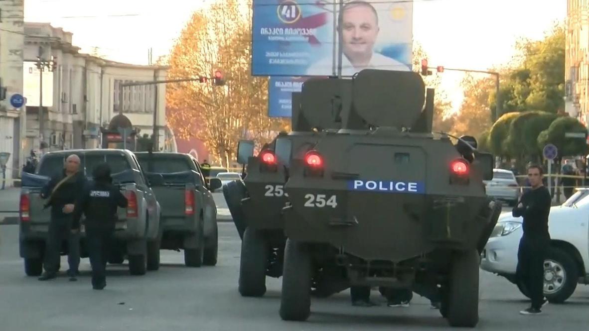 Georgia: Armoured vehicles, helicopter dispatched in Zugdidi hostage situation