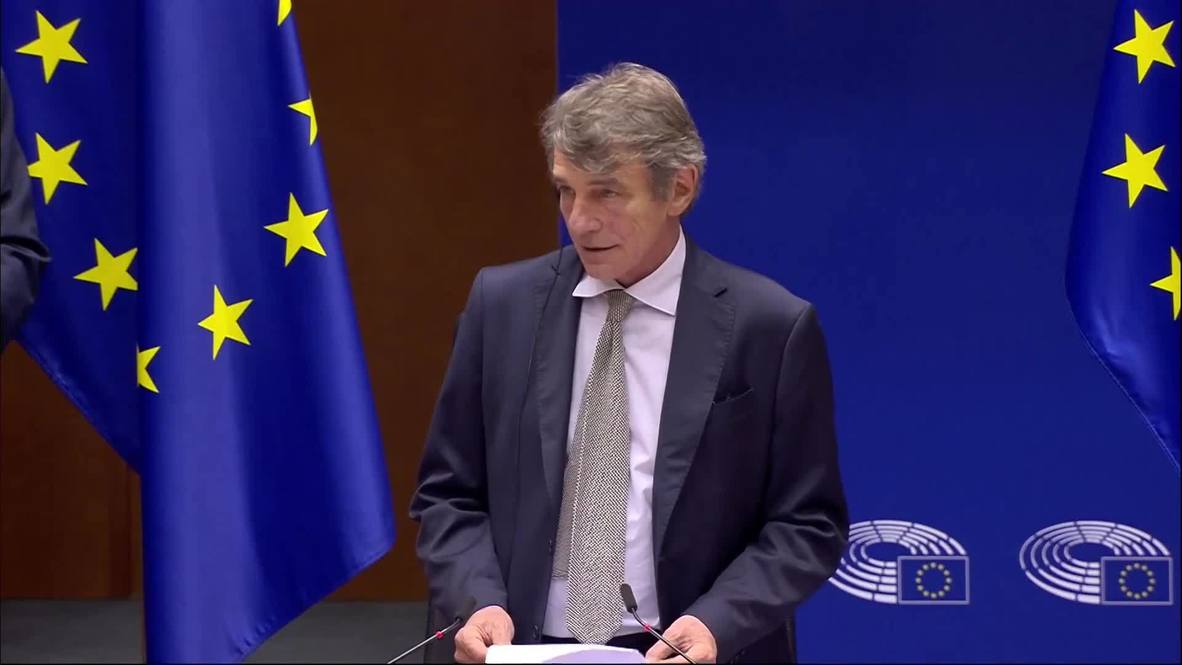 Belgium: Belarus opposition representatives win EU human rights award