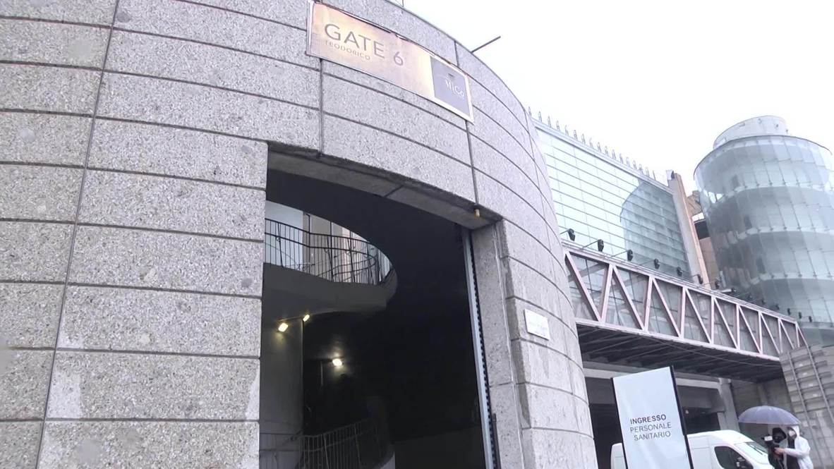 Italy: Fiera Milano hospital reopens due to surge in new COVID cases