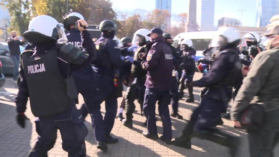 Poland: Arrests made at Warsaw rally against COVID restrictions