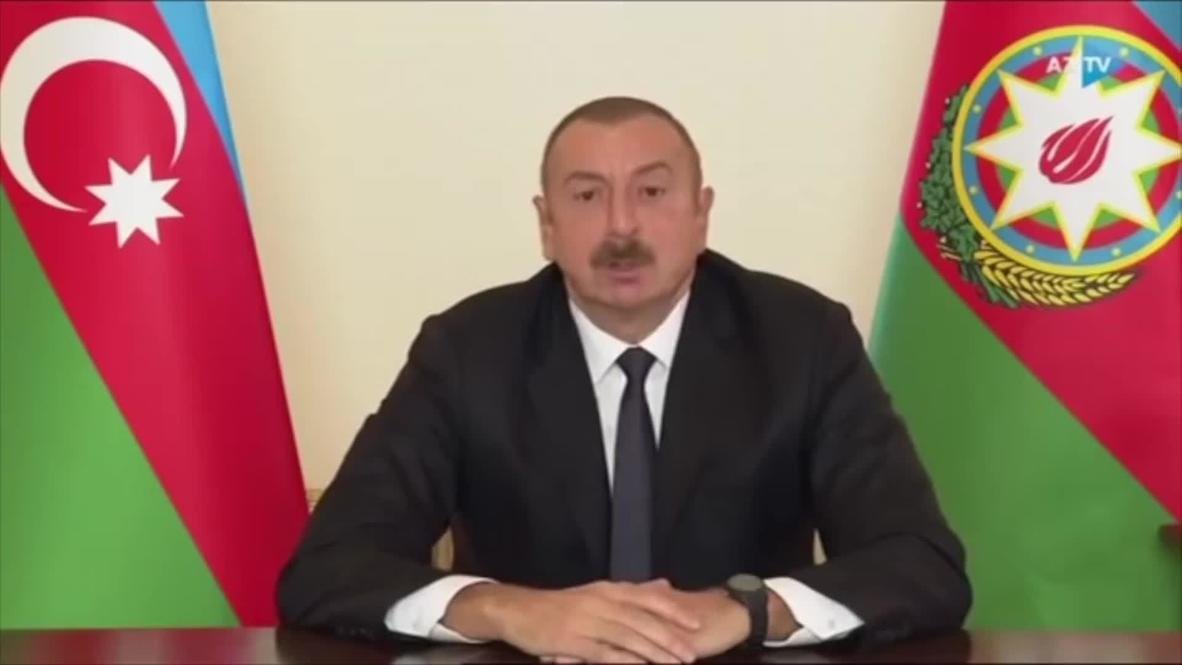 Azerbaiyán: El presidente Aliyev acusa al Grupo de Minsk de la OSCE de proteger a Armenia