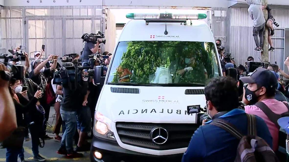 Argentina: Football legend Maradona discharged from hospital following brain surgery